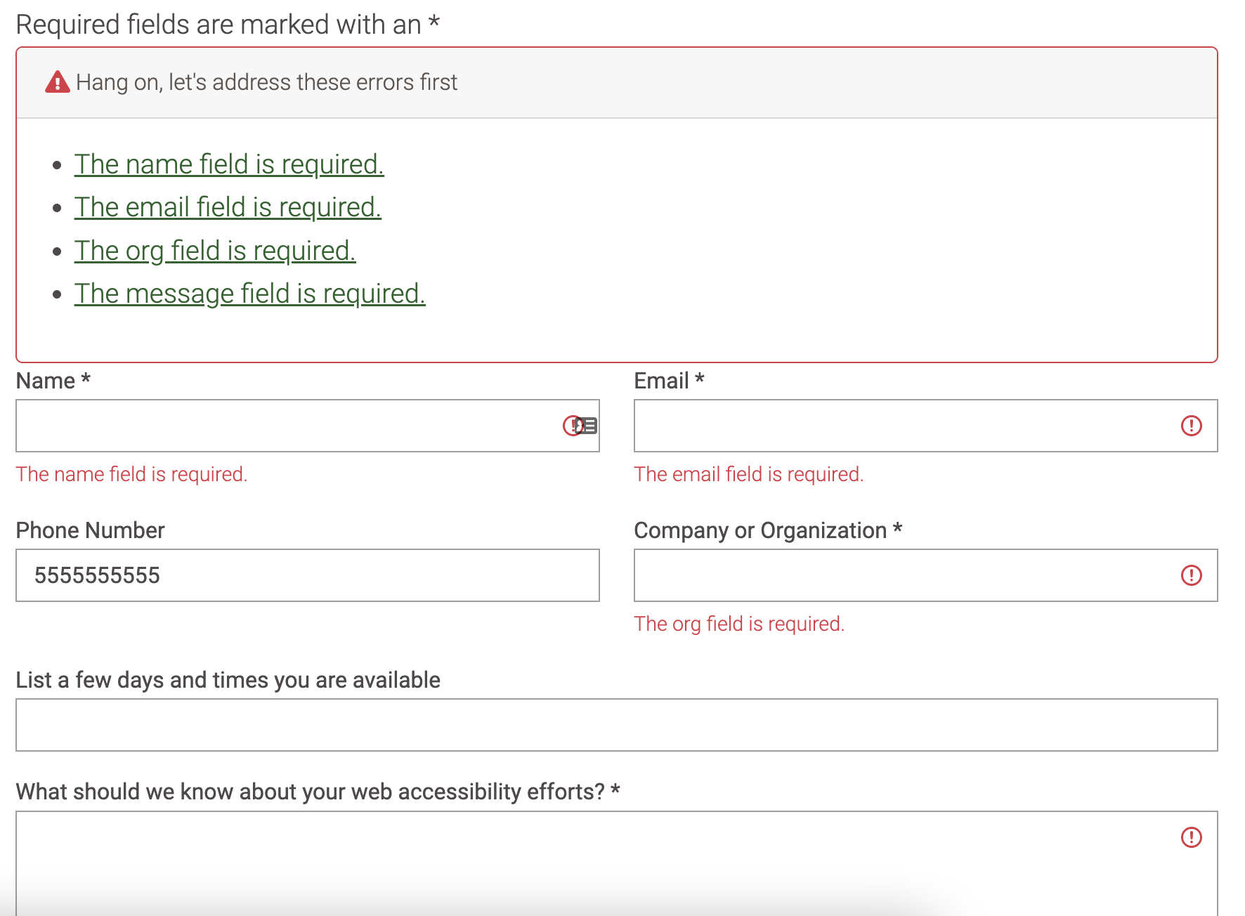 A beginner's guide to form accessibility: the 5 things accessible forms ...