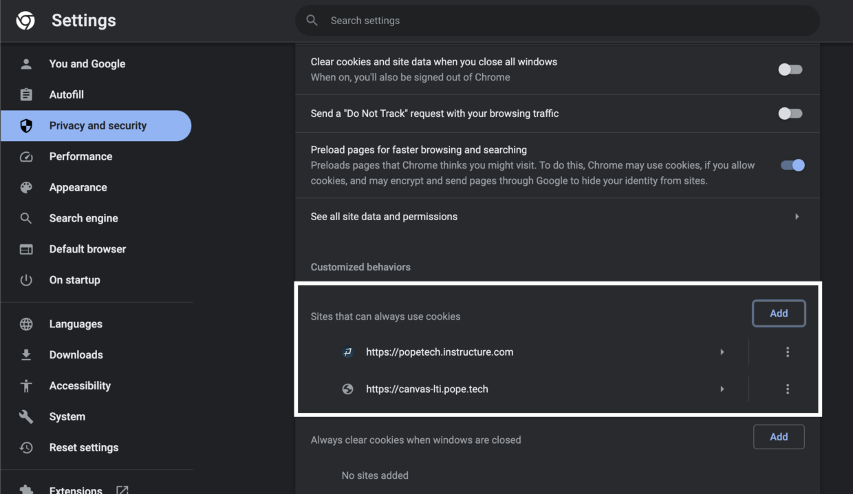 Canvas Accessibility Dashboard not loading - Pope Tech Blog