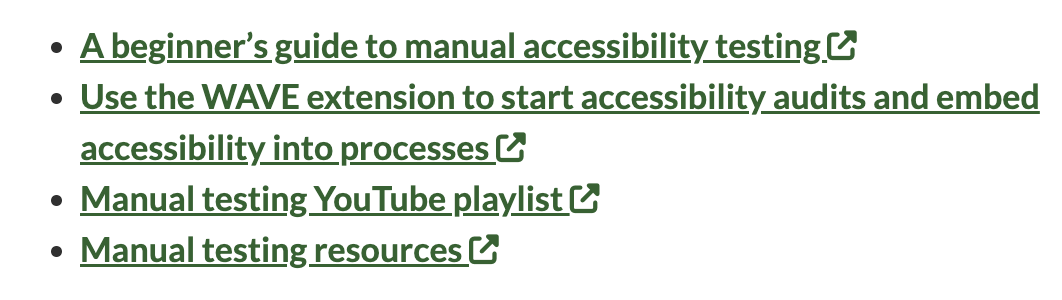 How to make external links accessible - Pope Tech Resources
