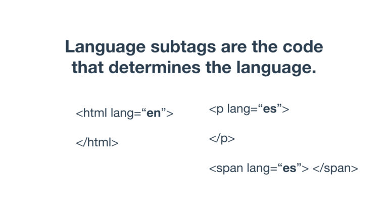 How to declare your page’s language - Pope Tech Resources